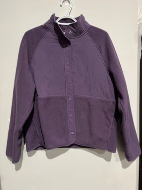 Ladies Gapfit button up sweater/coat